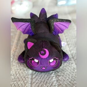 Aphmau MeeMeows 11” Classic Mystery Plush Elemental Dark Cat Plush